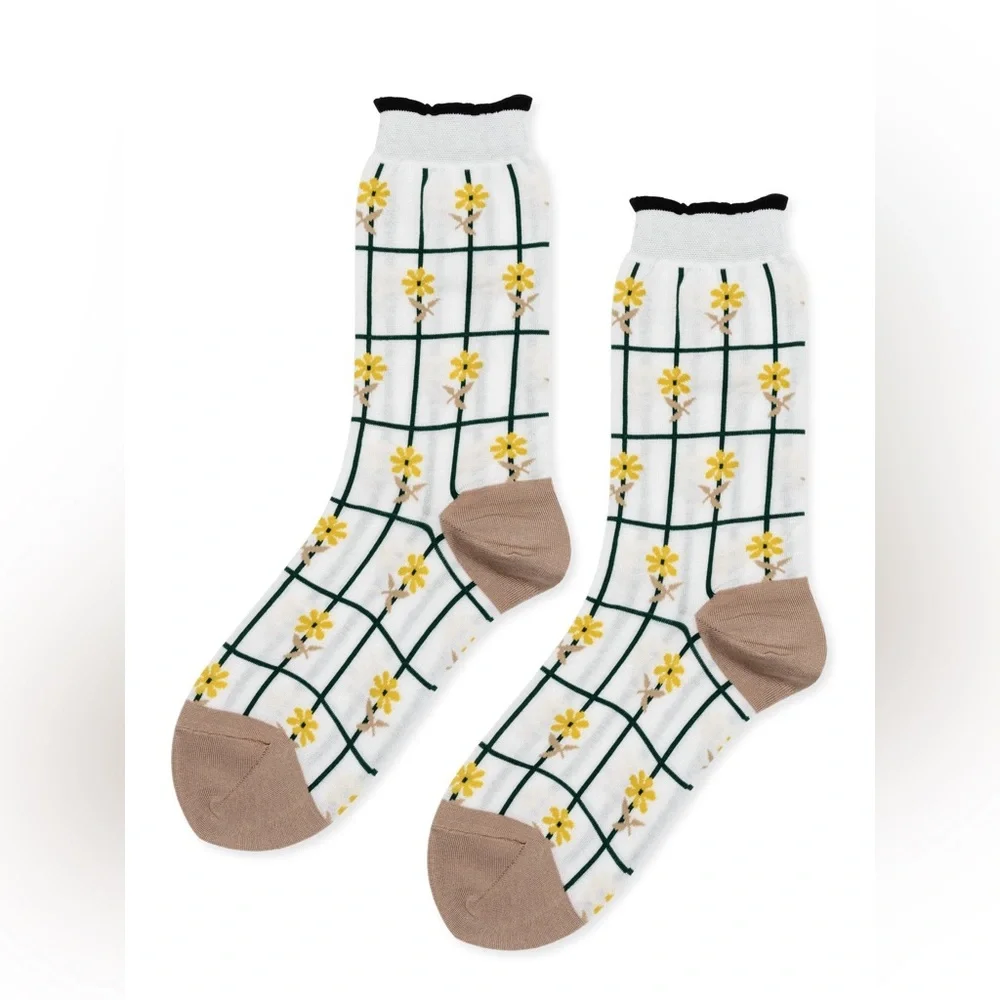 HANSEL FROM BASEL Plot Crew Socks NWT